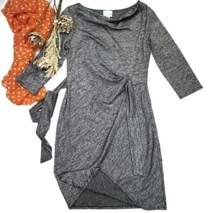Grayson Elegant Gray Women's Dress Sz L